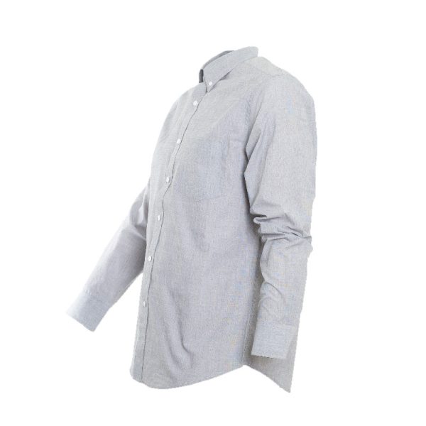 Camisa Fil A Fil Gris - Imagen 2