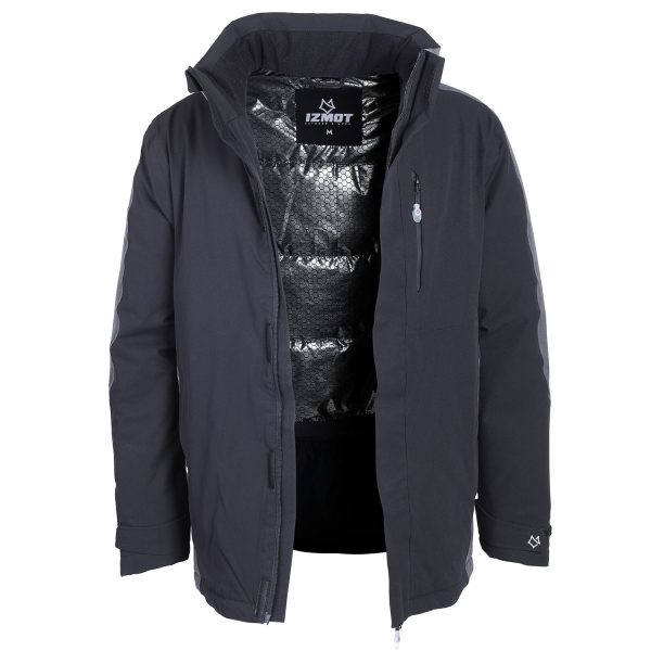 Parka Titanium Ti22 Hombres Negro - Imagen 4