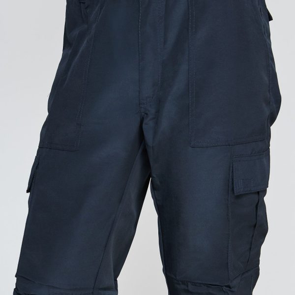 Pantalón Cargo Poplin C/Reflectante Azul - Imagen 5