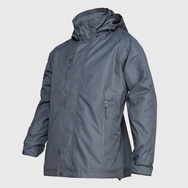 Parka Técnico 3X1 Corcovado Hombre o Mujer Gris - Imagen 5