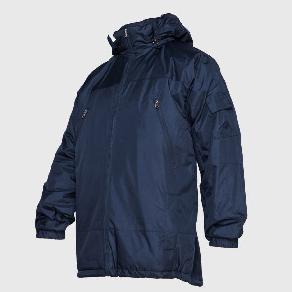 Parka Básica Hombre Azul Marino - Imagen 2