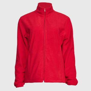 Micropolar Mujer Manga Larga Rojo