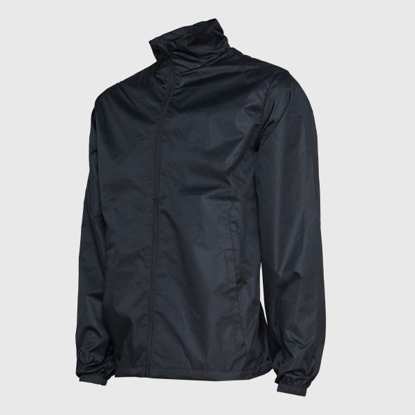 Cortaviento Impermeable Hombre negro - Imagen 2