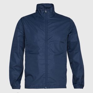 Cortaviento Impermeable Hombre Azul Marino