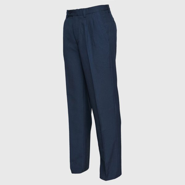 Pantalon Poly-Rayon Hombre Azul Marino - Imagen 2