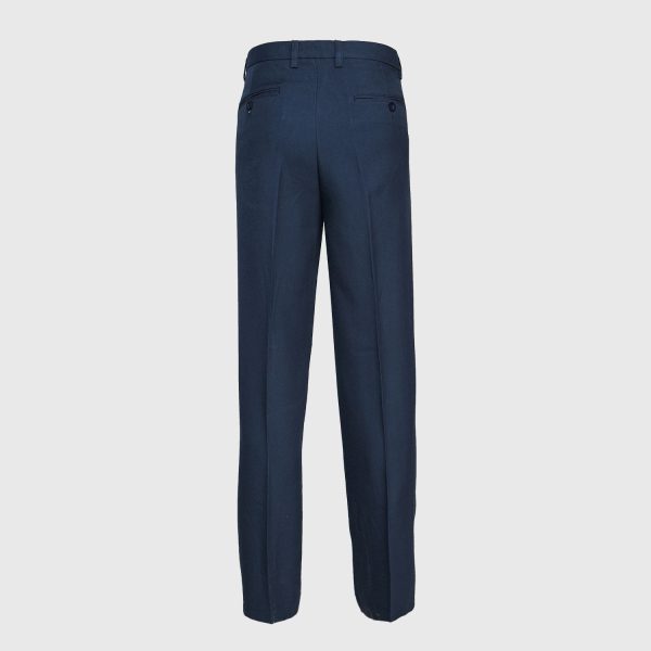 Pantalon Poly-Rayon Hombre Azul Marino - Imagen 3