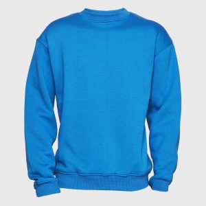 Polerón Afranelado Unisex Azul Rey