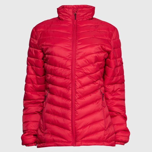 Parka Termica Licancabur Mujer Rojo