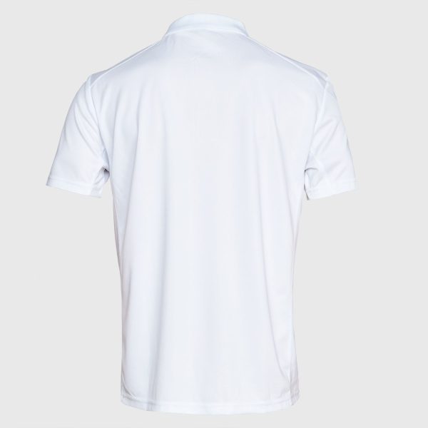 Polera Dry Fit Cuello Camisero M/C Hombre Blanca - Imagen 3