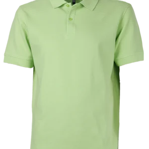 Polera Pique Hombre 80/20 M/C Verde Pistacho