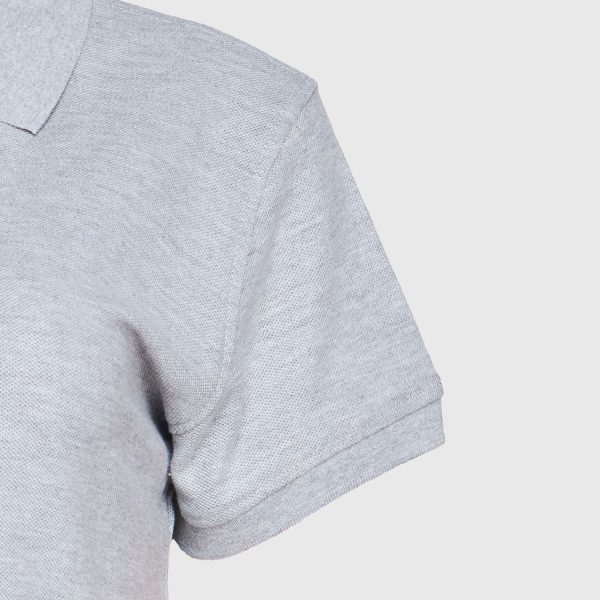 Polera Pique Mujer 80/20 M/C Gris Pizarra - Imagen 5