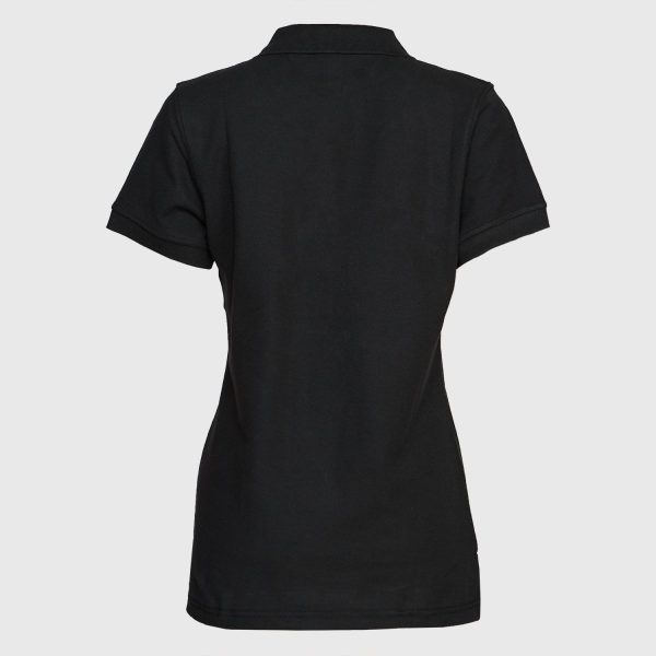 Polera Pique Mujer 80/20 M/C Negro - Imagen 3