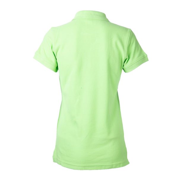 Polera Pique Mujer 80/20 M/C Verde Pistacho - Imagen 2