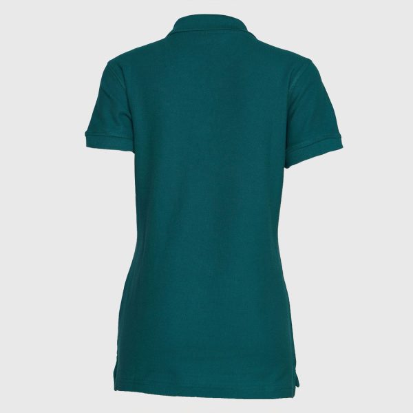 Polera Pique Mujer 80/20 M/C Verde Petróleo - Imagen 3