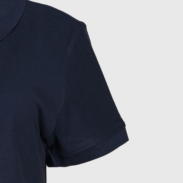 Polera Pique Mujer 80/20 M/C Azul Marino - Imagen 5