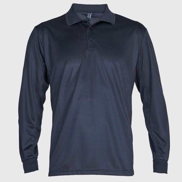 Polera Dry Fit Hombre Pizarra