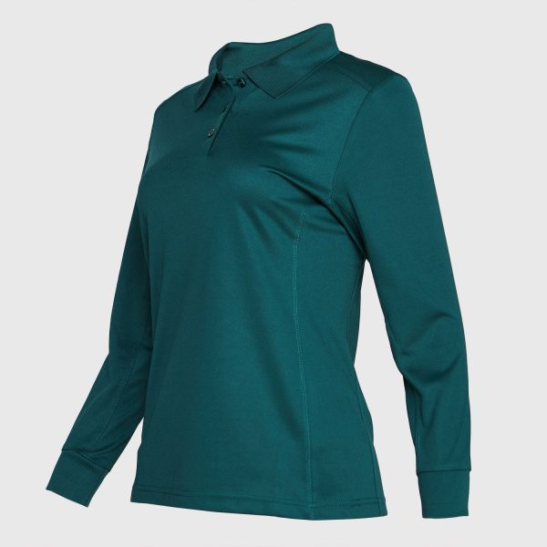 Polera Dry Fit Mujer Verde - Imagen 2