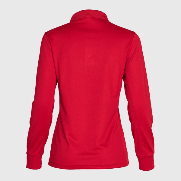 Polera Dry Fit Mujer Rojo - Imagen 2