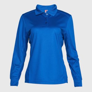 Polera Dry Fit Mujer Azul Rey