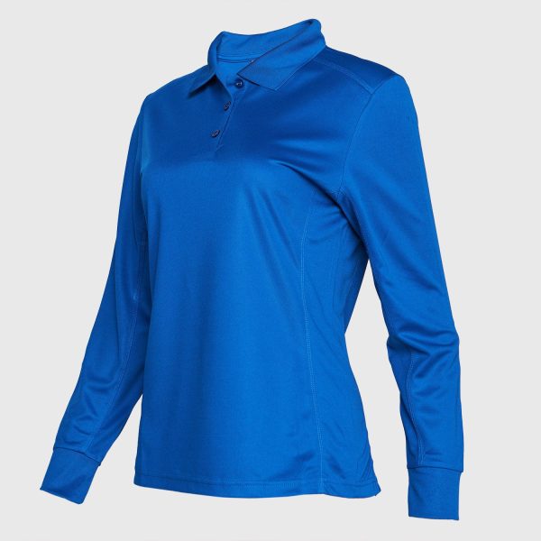 Polera Dry Fit Mujer Azul Rey - Imagen 2
