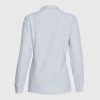 Polera Pique T/C Ml Mujer Gris - Imagen 3