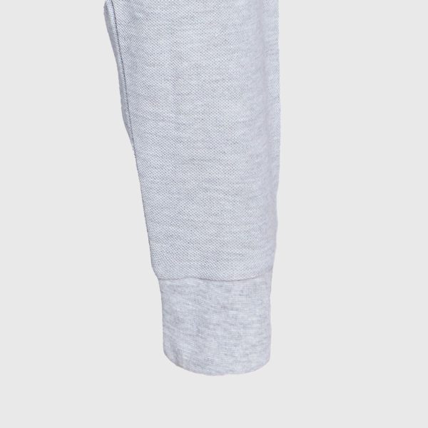 Polera Pique T/C Ml Mujer Gris - Imagen 5