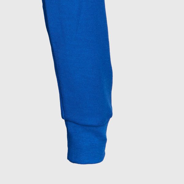 Polera Pique T/C Ml Mujer Azul Francia - Imagen 5