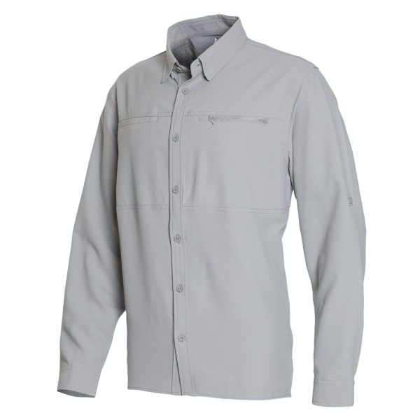 Camisa Hydro H1 Gris Claro - Imagen 2